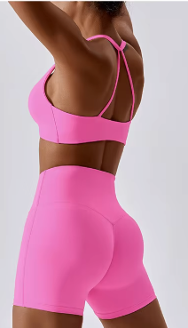 Dancer Biker Shorts - Hot Pink