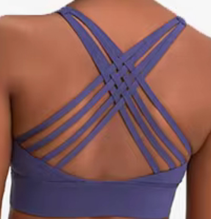 Dance Sports Bra Purple