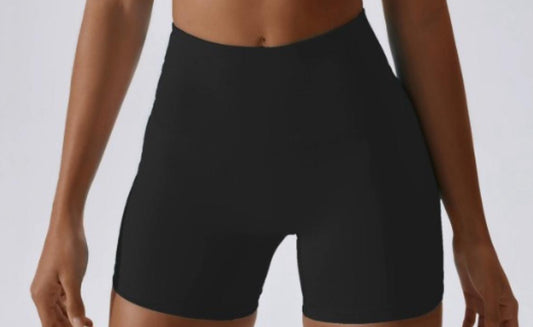 Dancer Biker Shorts - Black Berry