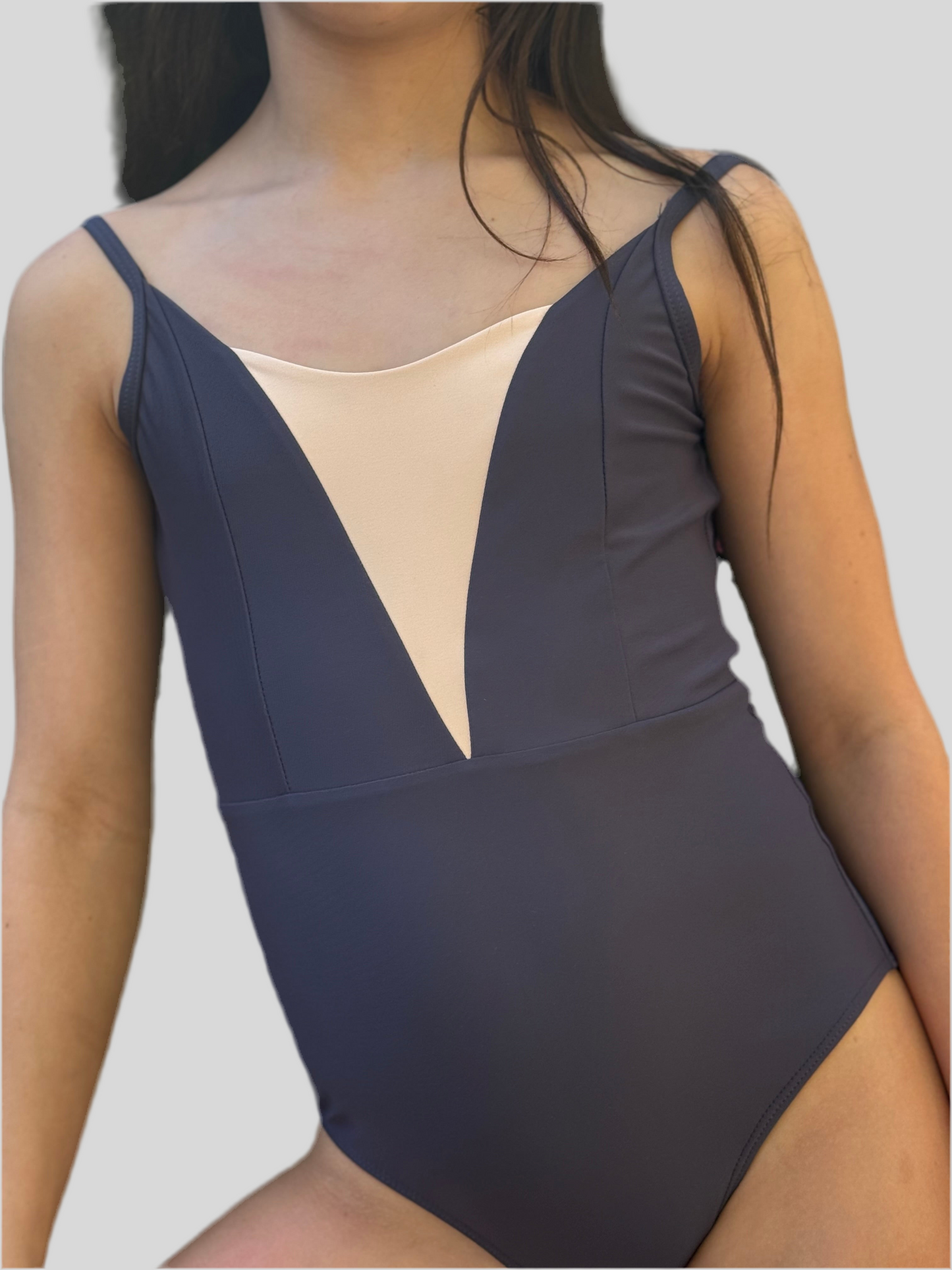 Navy leotard - Limited quantities