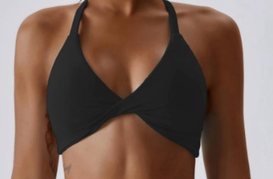 Dancer Sports Bra - Black Berry