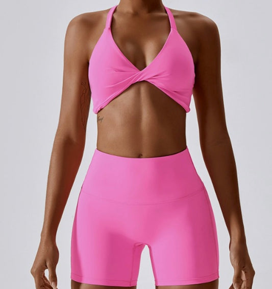 Dancer Sports Bra - Hot Pink