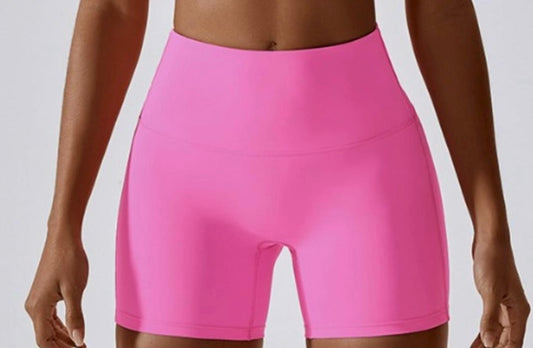 Dancer Biker Shorts - Hot Pink